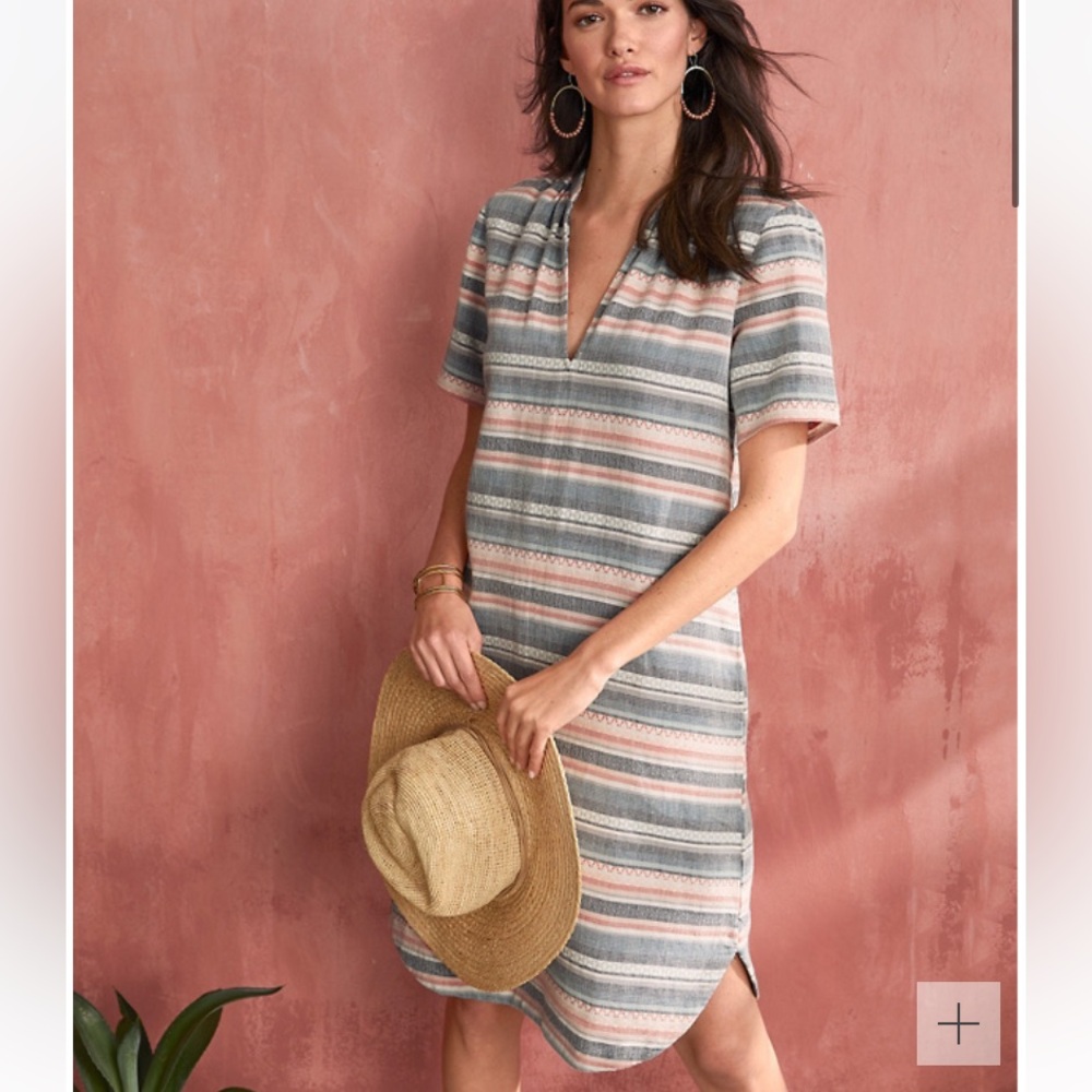 The Odells Split-Placket Dress By Anthropologie - image 1